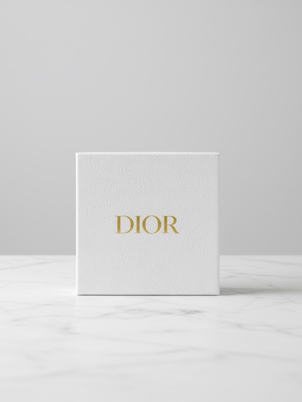 • Dior • White Box with Gold Lettering